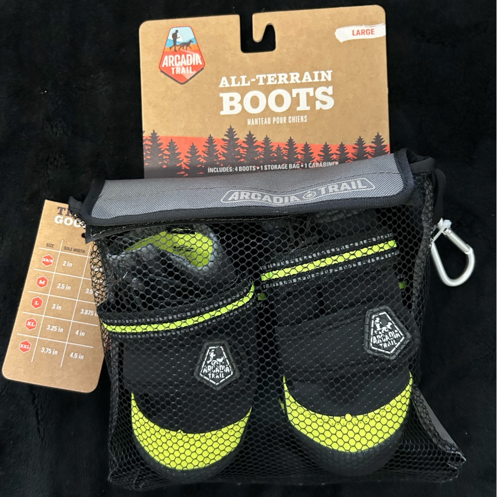 Arcadia Trail Dog Boots - Large